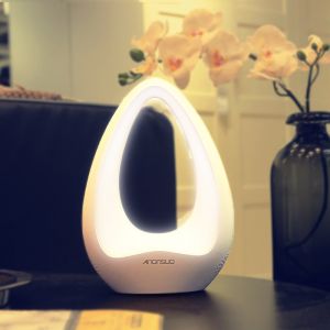 Anonsuo阿隆索AS-1188音乐台灯音响A-touch创意智能蓝牙音箱个性白/榉木/黑/绿色