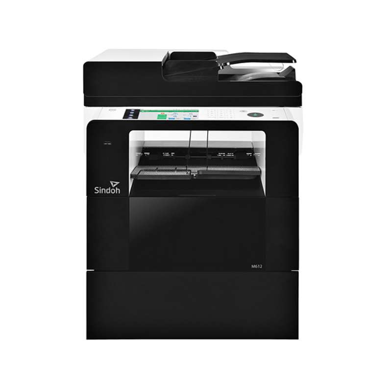 新都N612主机（双纸盒+ADF送稿器+双面器+网络+工作台)