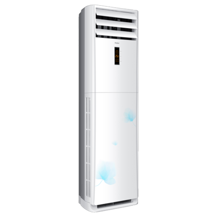 海尔KF-50LW/01ZBC12(象牙白)套机劲风单冷定频两匹柜机二级