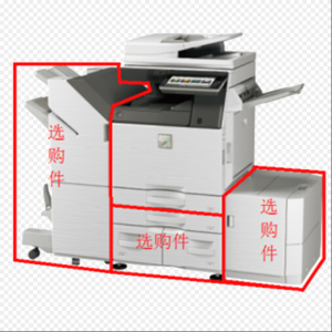 夏普(SHARP)MX-C4081RV主机标配复印机