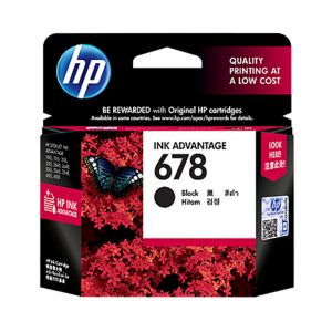 惠普678黑色墨盒CZ107AA适用于：HPDeskJet1018/2515