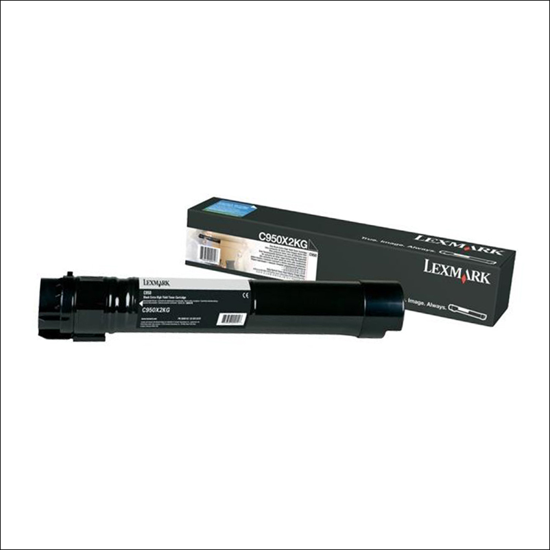 利盟（Lexmark）C950X2KG黑色碳粉22000页打印量适用于C9