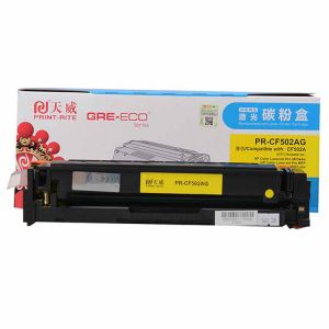 天威（PrintRite）CF502AYL黄色硒鼓适用于HP-M254(C