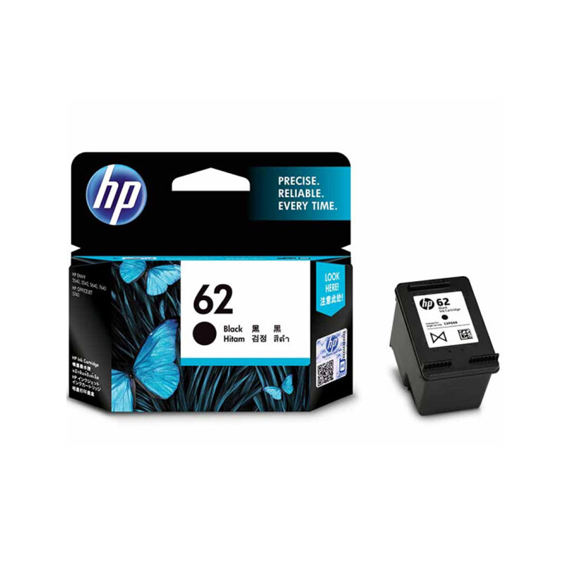 惠普（HP）62号黑色墨盒（C2P04AA）黑色普通装
