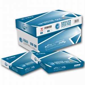 特级世纪天章复印纸A380g500页/包，5包/箱