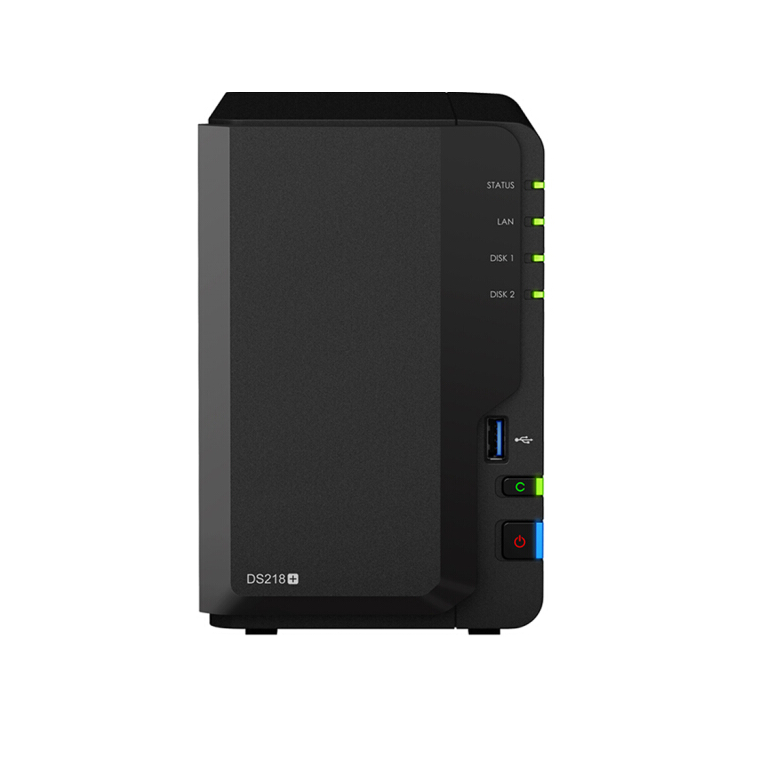 群晖（Synology）DS218+服务器加2个4T硬盘