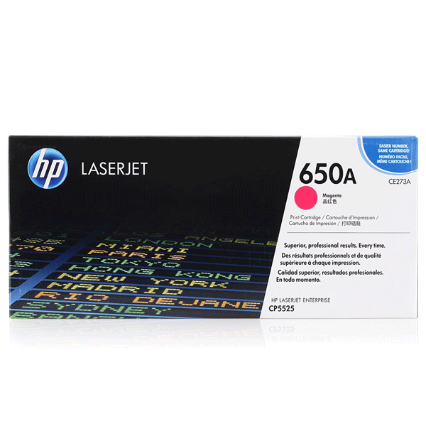 惠普HPCE273A品红打印硒鼓ColorLaserJetCP552