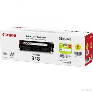 佳能（Canon）CRG-318Y黄色硒鼓（适用LBP7200cd/7200c