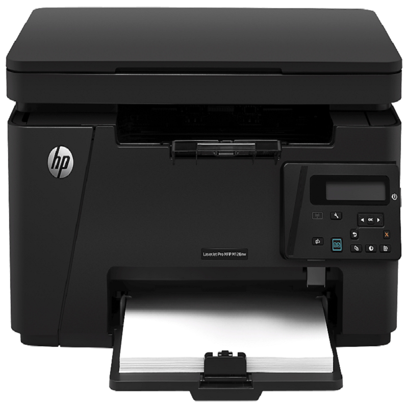 惠普LaserJetProMFPM126nw一体机