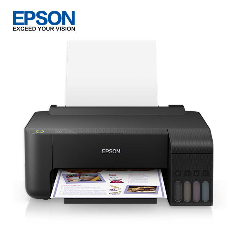 爱普生（EPSON）L1118四色彩色喷墨打印机A4打印速度黑色33PPM