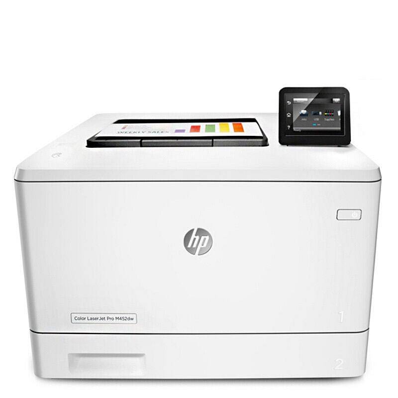 惠普（HP）ColorLaserJetProM452dwA4彩色激光墨打