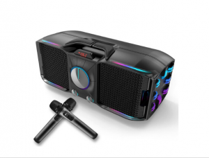 纽曼（Newmine）C1广场舞无线小音响 便携式蓝牙音箱 手提大功率双喇叭扩音器双话筒