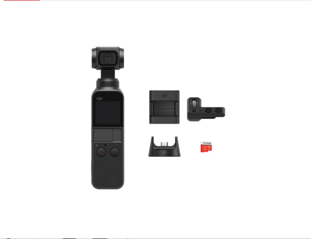 大疆（DJI）口袋灵眸OsmoPocket口袋云台相机迷你手持云台相机