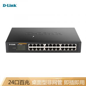 友讯(D-Link)DES-1024R24口百兆机架式交换机