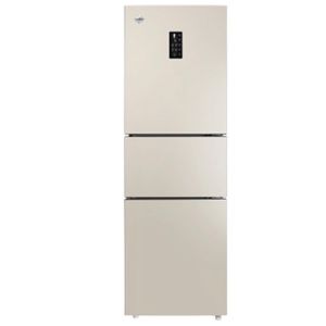 晶弘（KINGHOME）BCD-231WETC 三门冰箱 冷冻室73L 冷藏室120L 金色