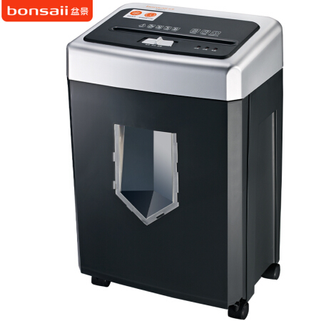 盆景bonsaii519-18L碎纸机单次5张连续1小时碎纸机2*10m