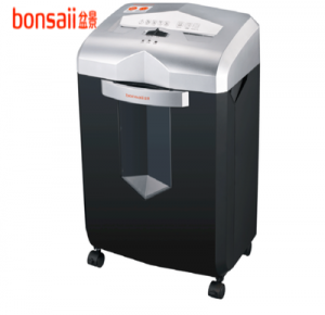 盆景（bonsaii）629碎纸机23L 10张连续1小时碎纸机 2*8mm（纸/订书钉/信用卡）5级保密