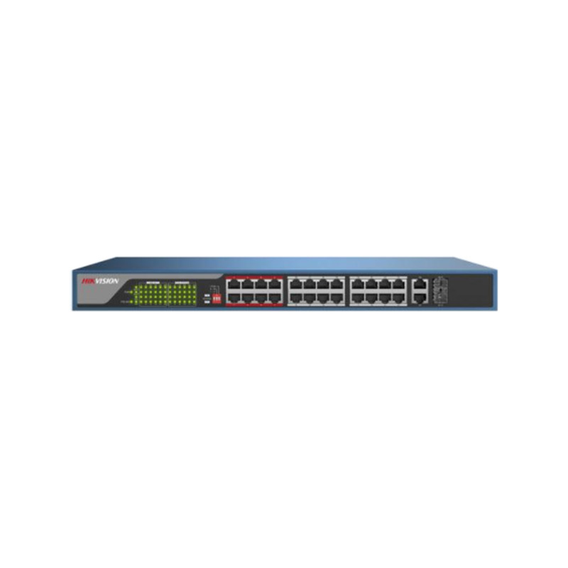 海康威视（HIKVISION）DS-3E0326P-S24口非网管POE交换