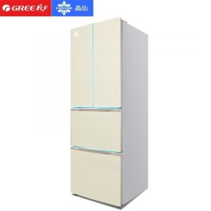 格力（GREE） 晶弘 BCD-302WPQG 变频风冷302升无霜法式多门冰箱