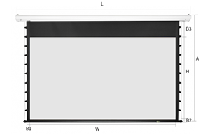 经科G-100S 拉线幕布