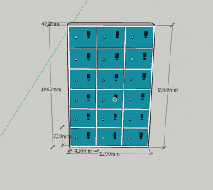 定制智能手机存放柜