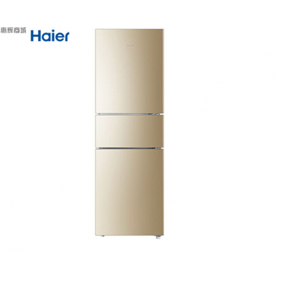 海尔（Haier）BCD-216WMPT216升节能静音保鲜低温净味三门冰箱