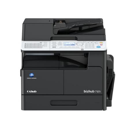 柯尼卡美能达bizhub7121i-21ppm黑白复合机标配单纸盒+双面输