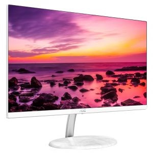 AOC23.8英寸IPS广视角三边微边框高清接口节能低蓝光不闪屏液晶