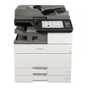 利盟LexmarkMX912de黑白多功能激光打印机A3高速双面打印一体机
