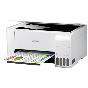 爱普生（EPSON）喷墨/照片打印机(L3156)/A4全新墨仓式打印机打印/