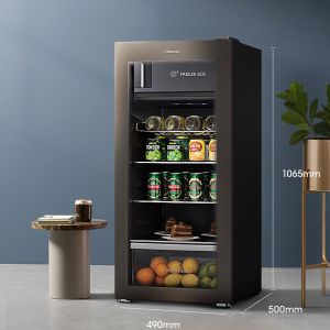海信(Hisense) JC-125VUT 125升冰吧 家用客厅办公室小型冰箱 净味保鲜一级能效迷你饮料柜