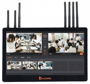 锐取 yc300N 导播台 无线直播台系统，含高清无线摄像机