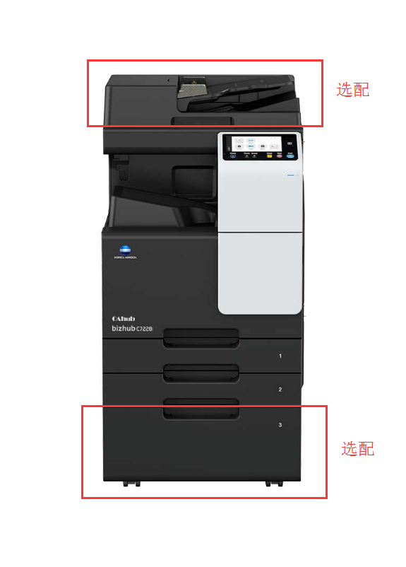 柯尼卡美能达/KONICAMINOLTAbizhubC7228i28张/分