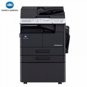 柯尼卡美能达 bizhub 205i复印机 A3黑白多功能复合机 打印复印扫描（标配+双纸盒+工作台）