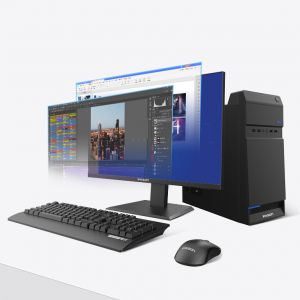 攀升商用机商祺G161办公商用台式机电脑主机（酷睿i54G256GSSD