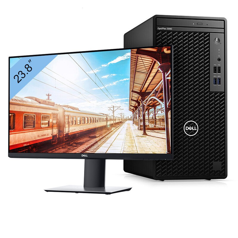 戴尔（DELL）Optiplex3080MT商用台式机i5-10500/H37