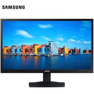 三星（SAMSUNG）S22A330NHC 电脑显示器 支持壁挂 人体工学支架不闪屏HDMI+VGA接口 21.5英寸VA面板