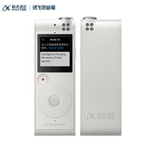 科大讯飞AI智能录音笔SR101终身免费转写中英文实时互转触摸屏融合按键操作
