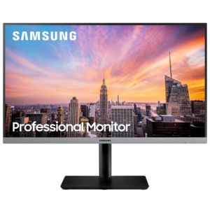 三星（SAMSUNG）S24R650FDC 23.8英寸电脑显示器 纤薄边框广视角 升降底座 商用办公高清电脑显示器 HDMI+VGA