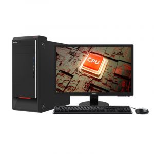 海尔 博越LX11-A6022 办公商用台式机 i5-11400/8G/256G SSD+1T HDD/21.5英寸/5年保修/中兴新支点V3