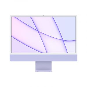 苹果AppleiMac24英寸台式一体机电脑/图形工作站,用于后期编辑视频