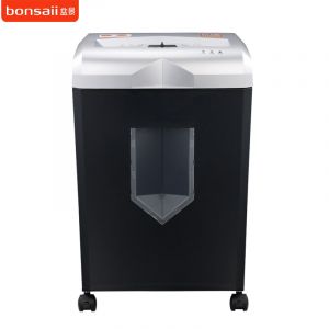盆景bonsaii 9906B-18L碎纸机 单次6张 连续40分钟碎纸机 4*18mm（可碎纸/信用卡/大头针订书针等）4级保密