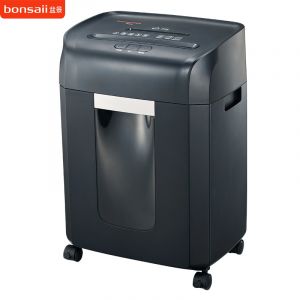 盆景bonsaii 529-40Min碎纸机 单次6张连续碎40分钟 2*10mm粒状（可碎纸/订书钉/信用卡/CD光盘等）5级保密